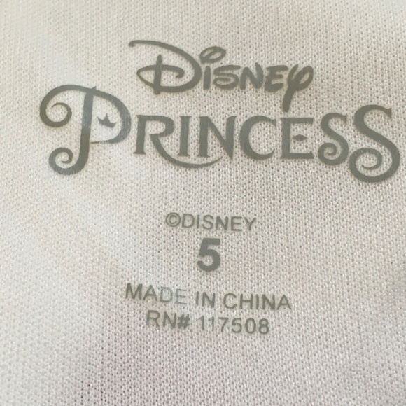 Disney princess 2 piece Dress&top size 5. - Picture 4 of 11